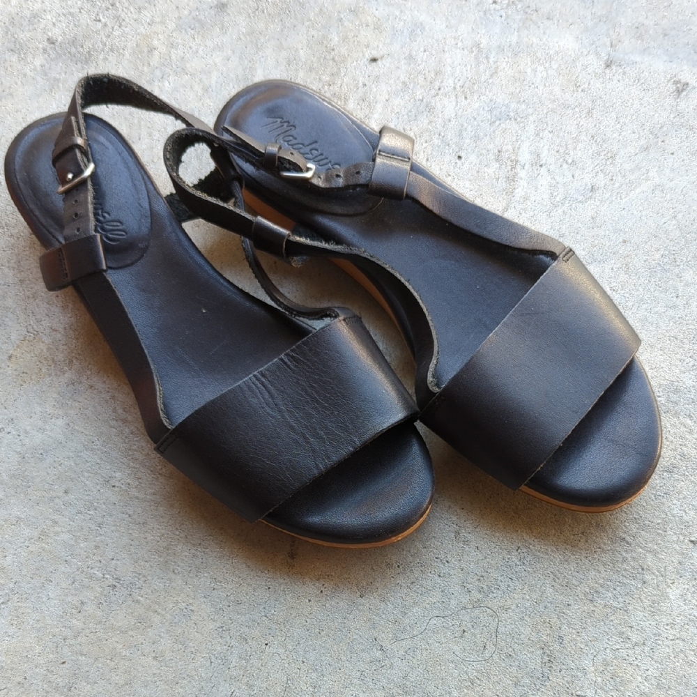 Madewell Black Sandals